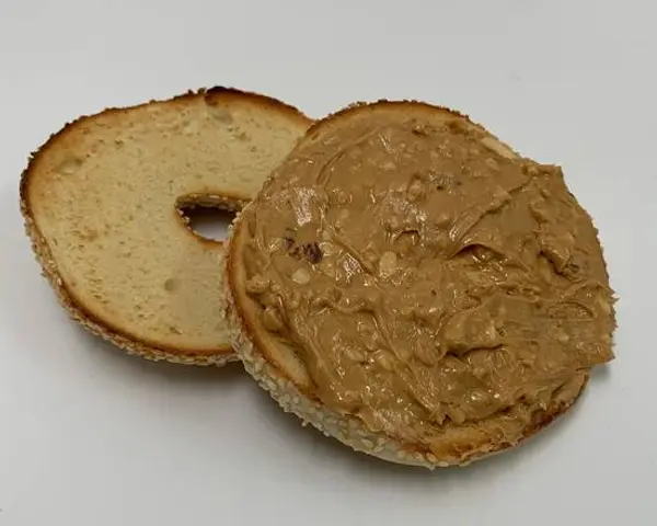 bagel-street-cafe - Bagel with Peanut Butter