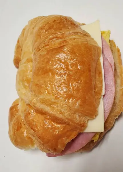 bakers-donuts - Ham, Egg, & Cheese Croissant