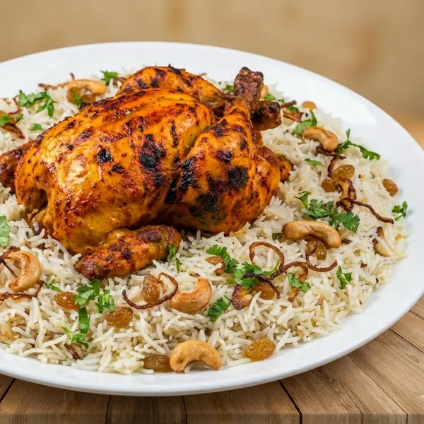 bamboo-cafe - Full Shawayi + Ghee Rice