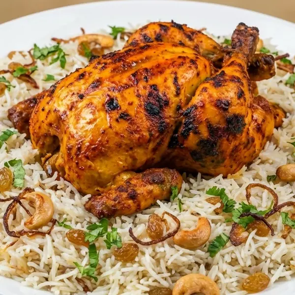 bamboo-cafe - Half Shawayi + Ghee Rice