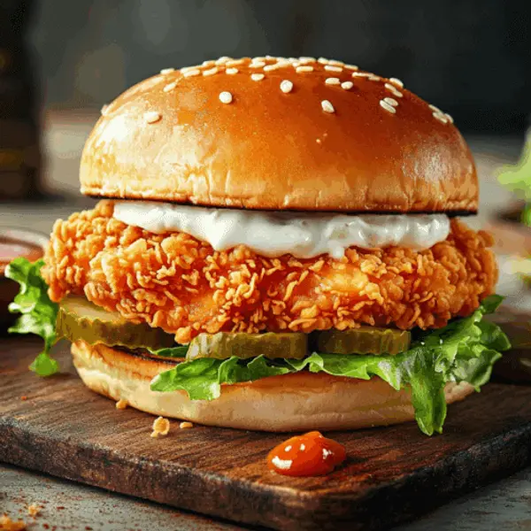 bamboo-cafe - Zinger Burger