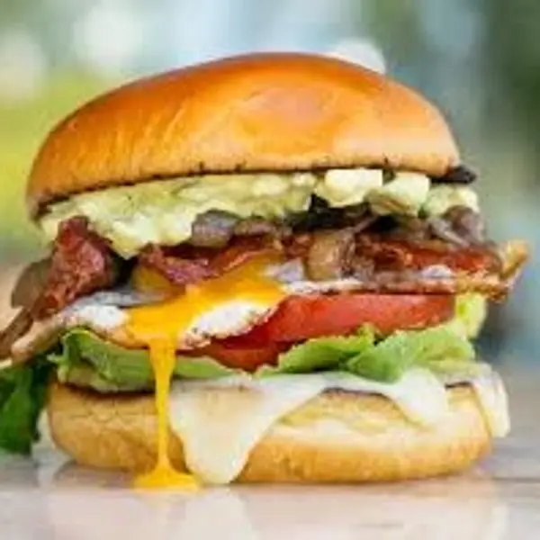bamboo-cafe - Egg Burger