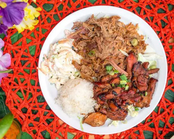 bamboo-grove-hawaiian-grille - Combination Platter