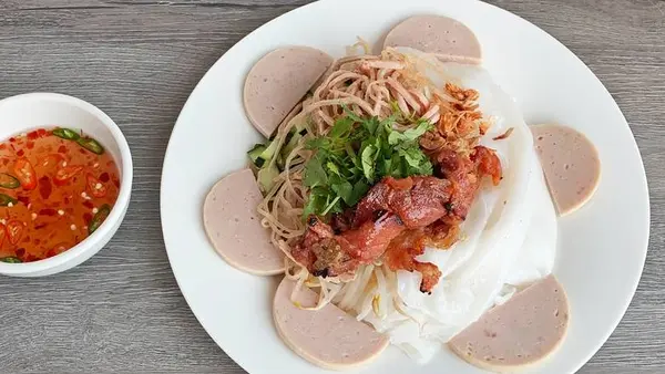 banh-cuon-tay-ho - Bánh Ướt Bì Chả Thịt Nướng