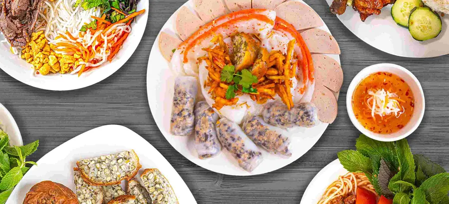 Menu image of Bánh cuốn chay – vegetarian plates. banh cuon tay ho's menu - sacramento | restaurants in sacramento