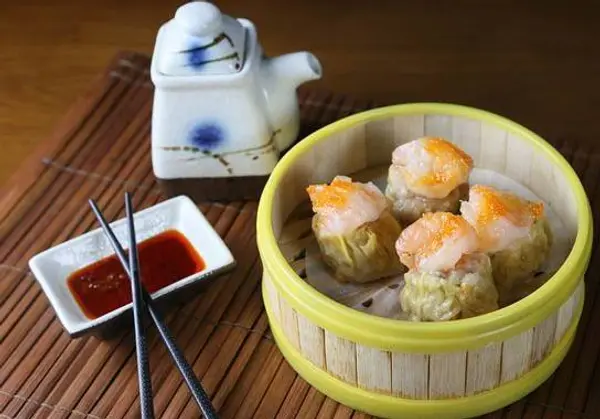 bao - Steamed Whole Shrimp Shumai (4 pcs)