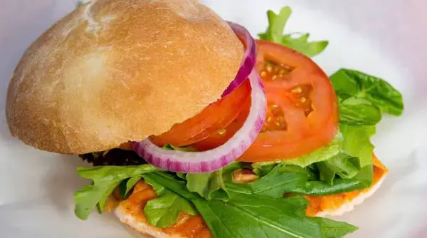 basa-seafood-express - Salmon Burger