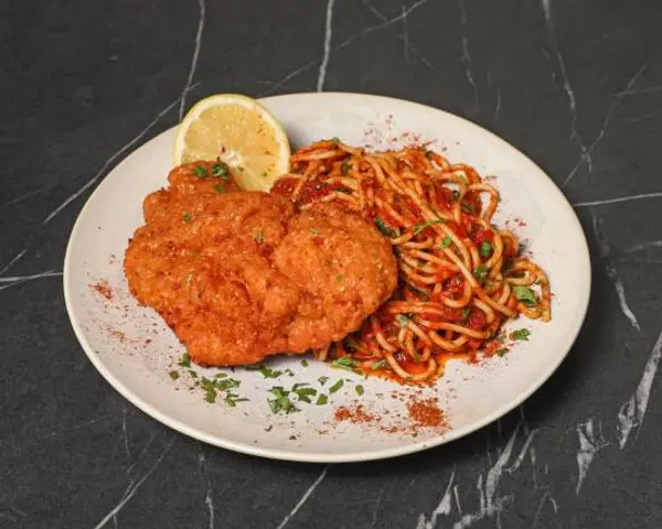 bassar - L'escalope de Veau à la Milanaise