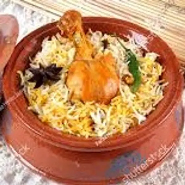 bawarchi-restaurant - CHICKEN BIRYANI-PLATE