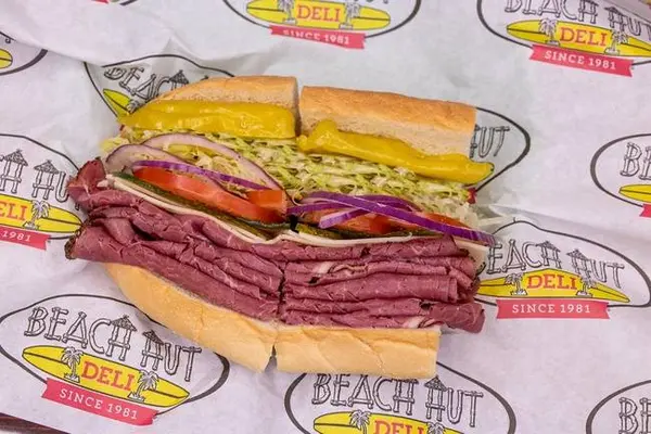 beach-hut-deli - Pastrami & Cheese