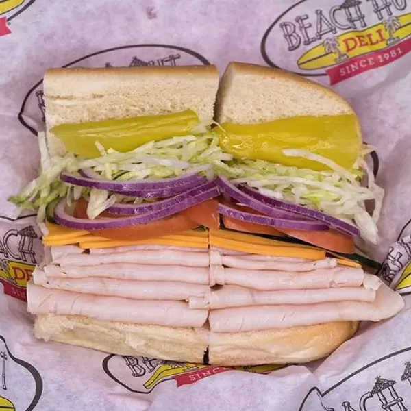 beach-hut-deli - Turkey & Cheese