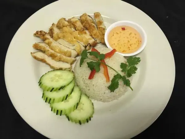 beau-thai-restaurant - Khao Man Gai Thod (Famous Thai Street Food)