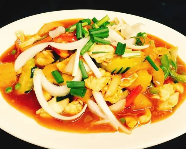 beau-thai-restaurant - Pad Priew Wan (Sweet & Sour Sauce)