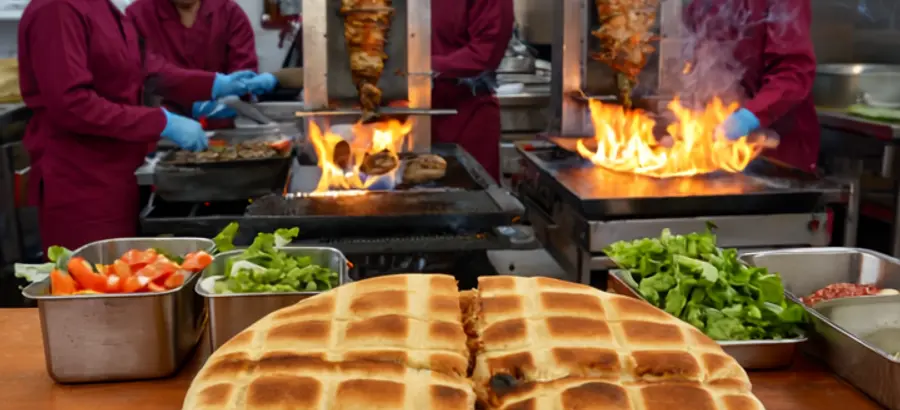 Menu image of Belgian sesame burger Afghanistan Restaurant کابل