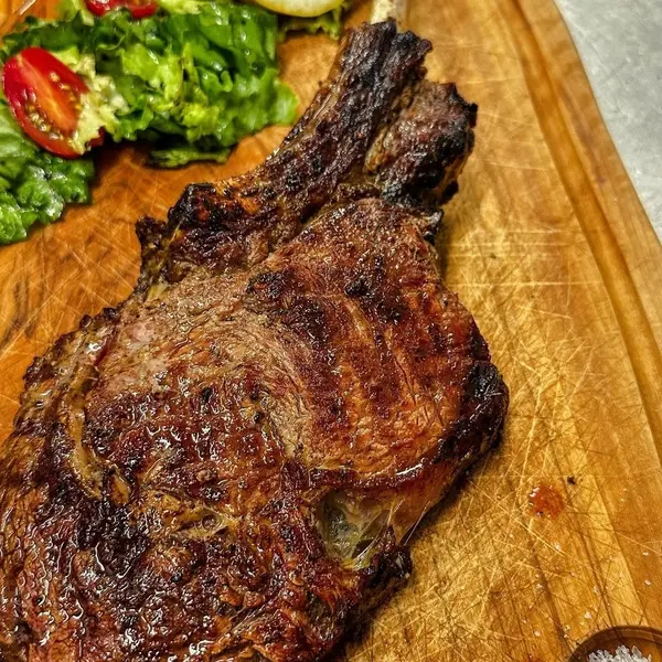 bella-vista-sunset-restaurant - Tomahawk Pork Chop
