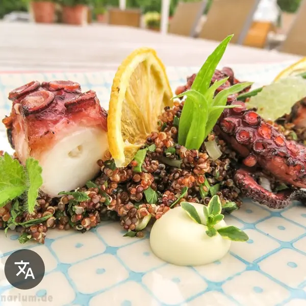 bella-vista-sunset-restaurant - Χταπόδι ψητό