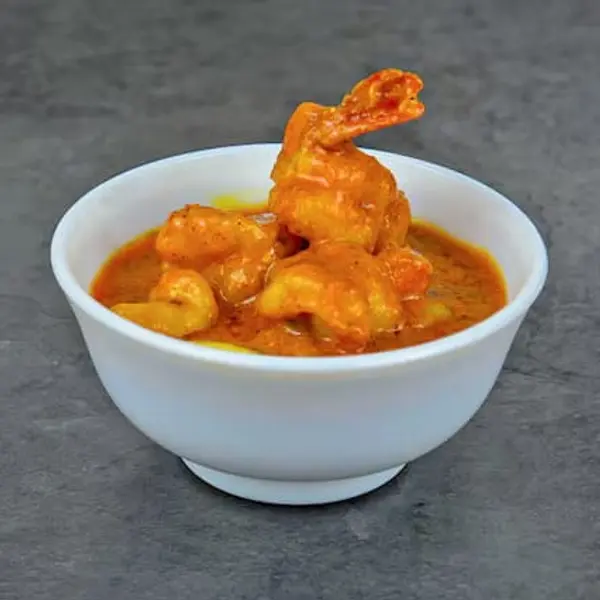 bengal-on-a-plate-kokapet - Chingri Malai Curry - 4-5  Pieces Medium-size Prawns