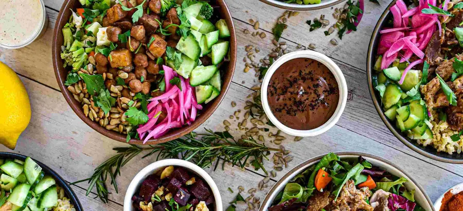 Menu image of Slow roasted chicken bowls. menú de bens fast food - sf | restaurantes en sf