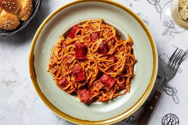 berbeche-17eme - SPAGHETTI MERGUEZ