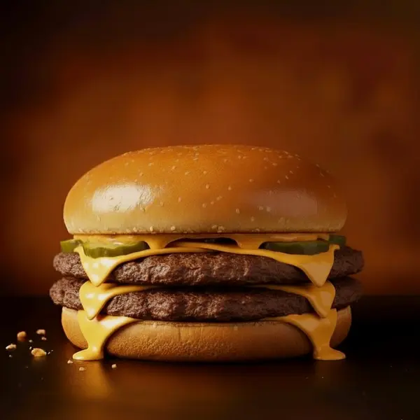bibos-kitchen - Smash double cheese Burger