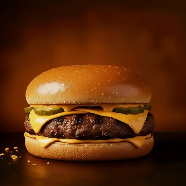 bibos-kitchen - Double cheese angus burger