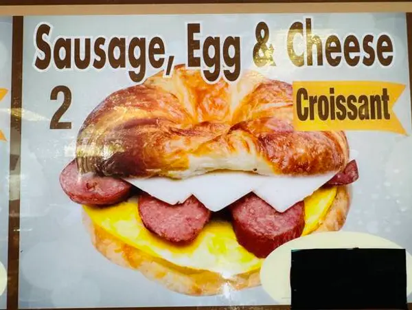 big-jims-donuts - 2 Sausage, Egg & Cheese Croissant