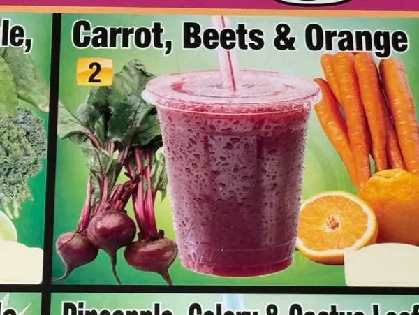 big-jims-donuts - Carot beet orange fresh juice