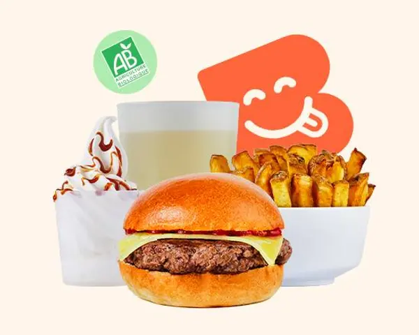 bioburger-le-marais - MENU BB KIDS - BOEUF