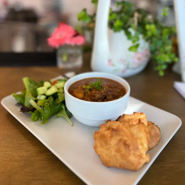 bistro-240 - Slow Cooked Beef Stew & Biscuits