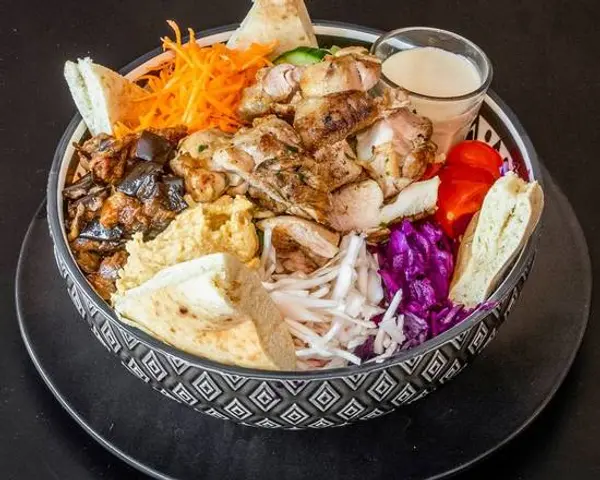 bistro-k-restaurant-kosher - Shawarma bowl