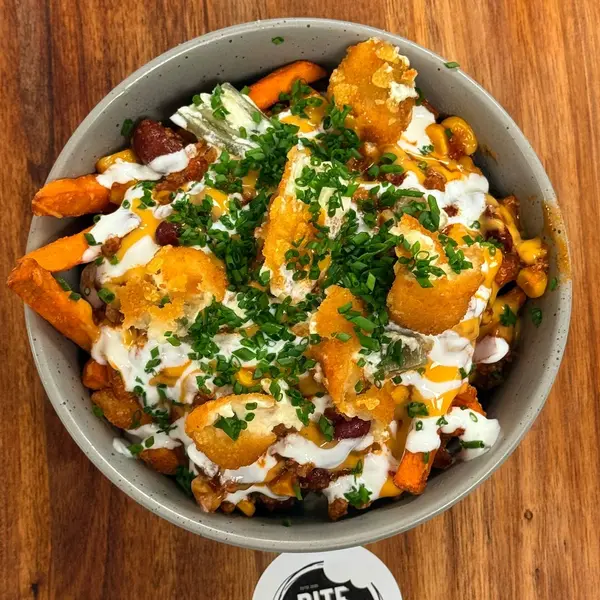 bite-factory - Loaded chilli con carne sweet fries