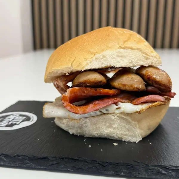 bite-factory - Bacon, Egg, Sausage Bap