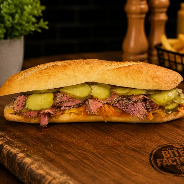 bite-factory - Beef Pastrami Sandwich