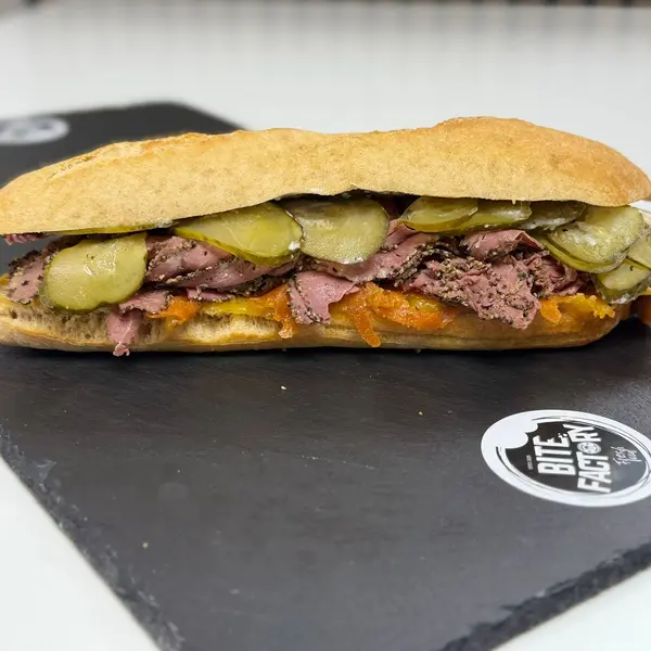 bite-factory - Beef Pastrami Sandwich