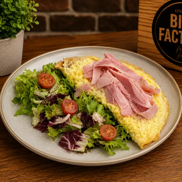 bite-factory - Ham & Cheese Omelette