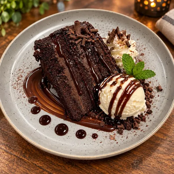 bite-factory - Luxury Chocolate Fudge Cake