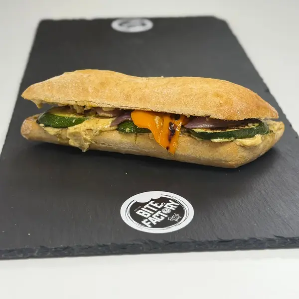 bite-factory - Hummus & Roasted Veg Sandwich