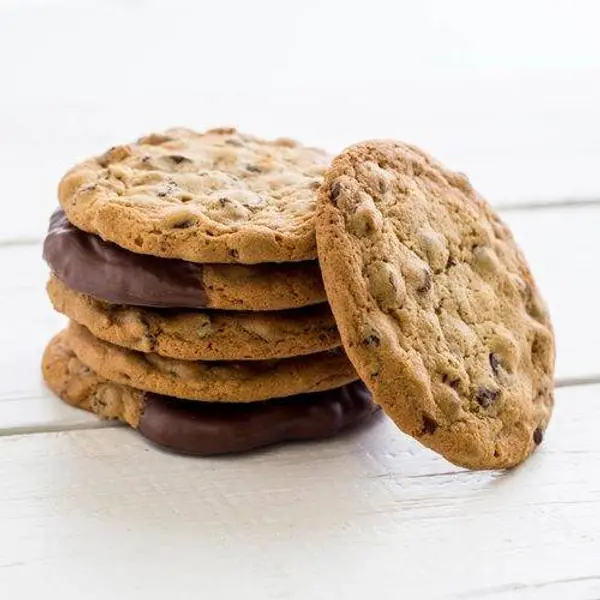 bite-me-sandwiches - Chocolate Chip Cookie  dipped in Chocolate