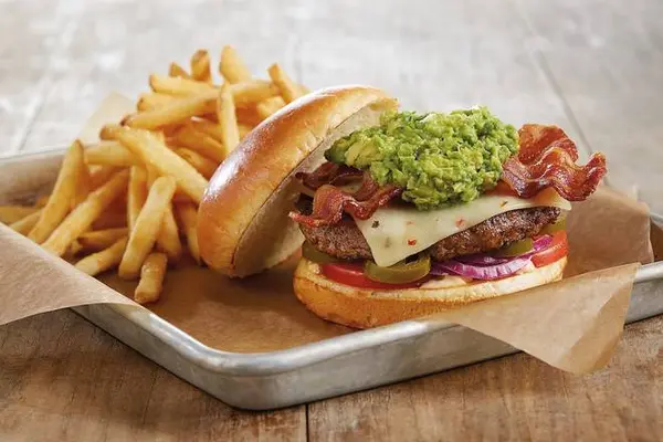 bjs-restaurant-brewhouse - Bacon-Guacamole Deluxe Burger*