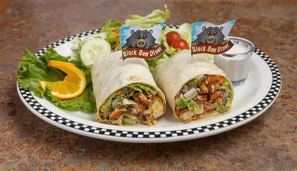 black-bear-diner - Crispy Chicken Bacon Ranch Wrap