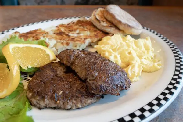 black-bear-diner - Mild Italian Patty Sausage & Eggs