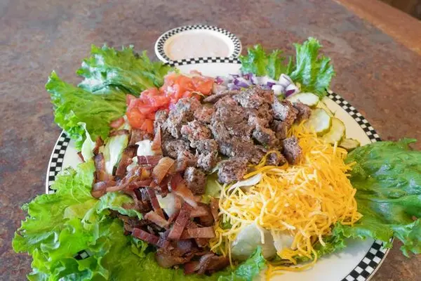 black-bear-diner - Bacon Cheeseburger Salad