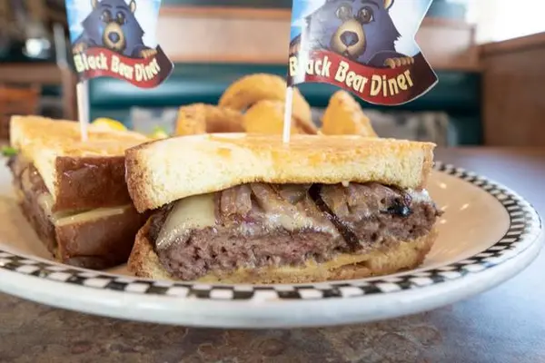 black-bear-diner - Parmesan Sourdough Cheeseburger