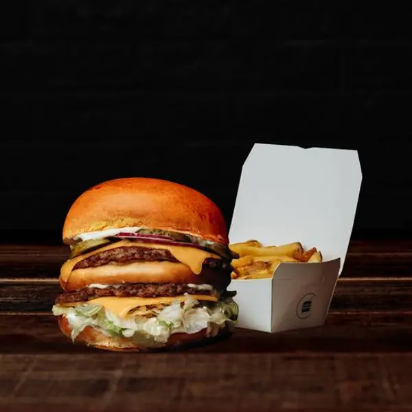 black-white-burger-chatelet - Menu Big Smash 🥩