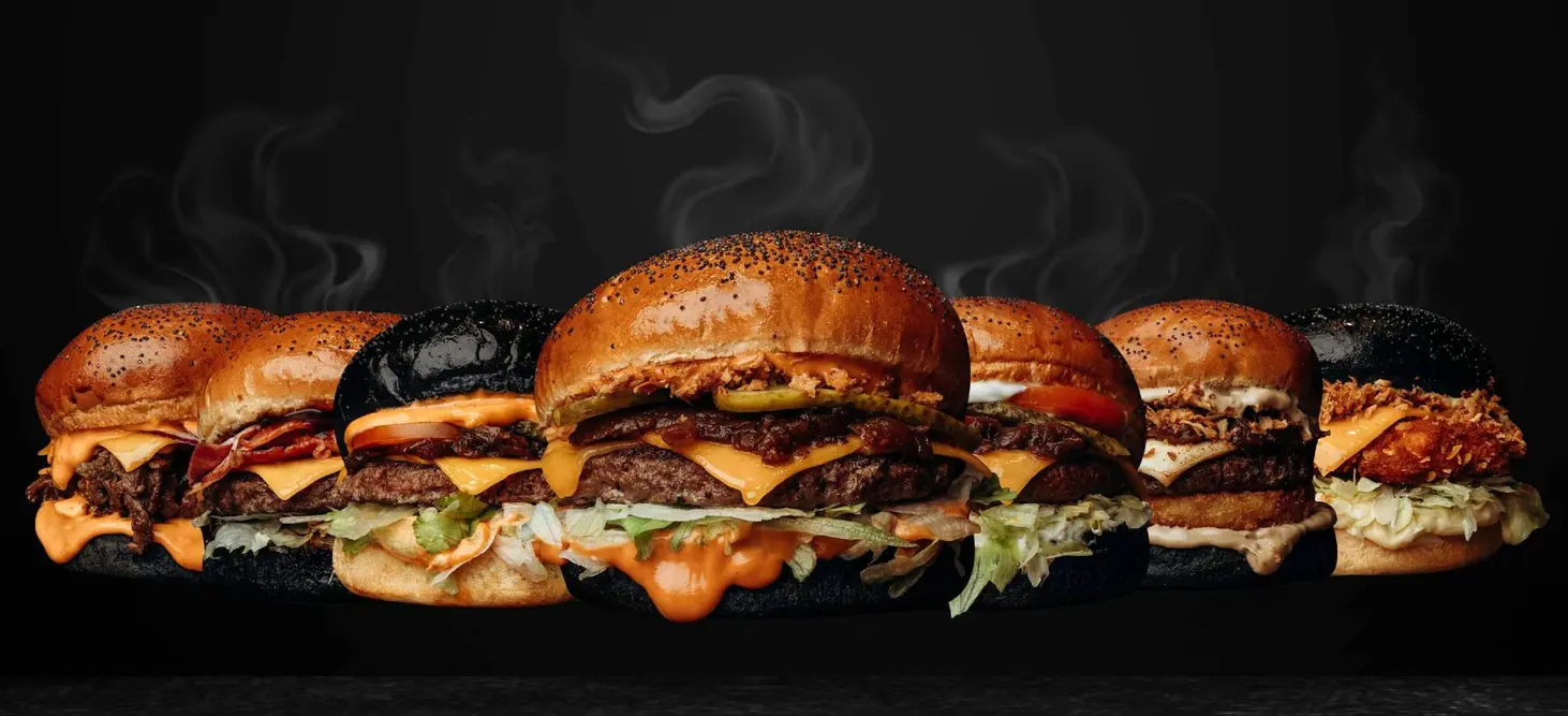 Menu image of Burgers : 🍔. le menu de black white burger chatelet - paris | restaurants à paris