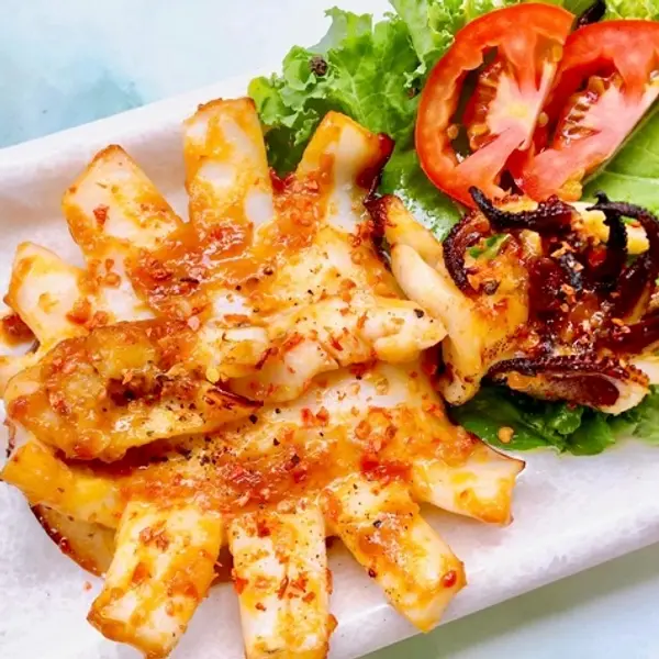 bleumoon-restaurant - MỰC NANG NƯỚNG SA TẾ