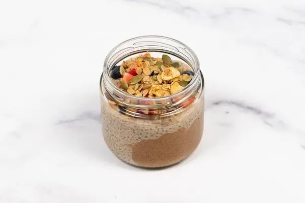 bluestone-lane-coffee - Almond Butter Chia Pudding