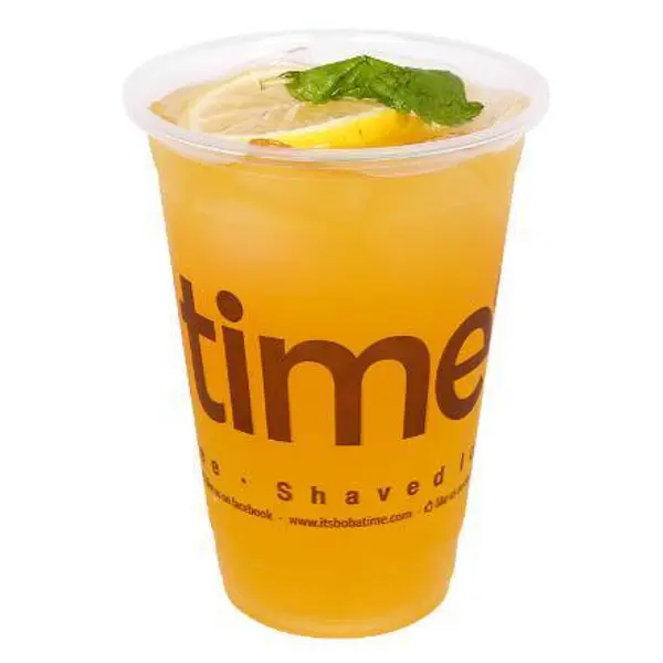 boba-time - Peach Lemonade Mojito Iced Tea