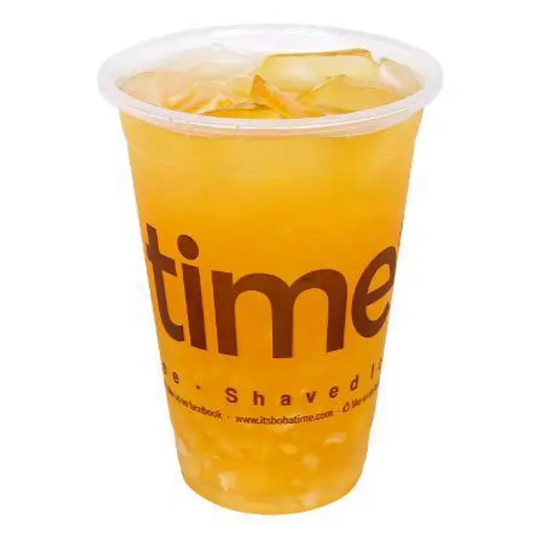 boba-time - Peach Lychee Fruit Iced Tea