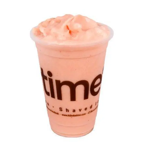 boba-time - Strawberry Peach Smoothie